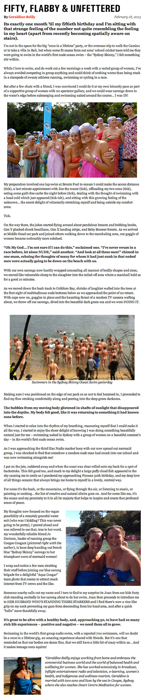 sydney skinny swim the hoopla article